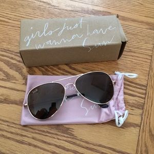 Summer & Rose Sunglasses (Brown/Round)